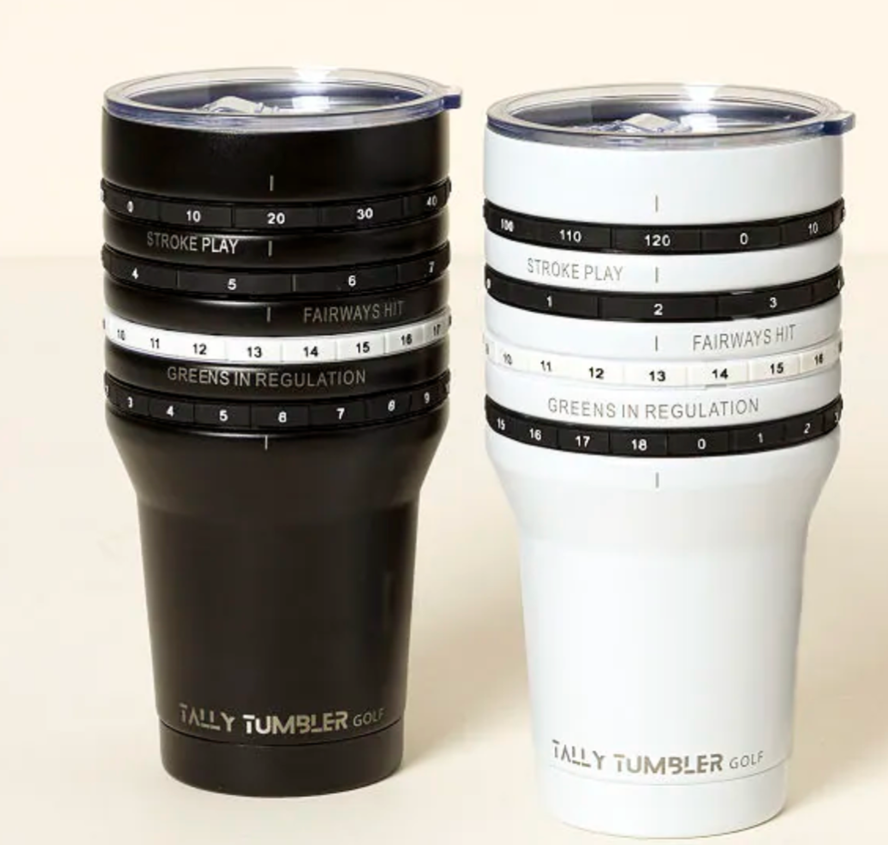 UNCOMMON GOODS Golf scoring tumbler