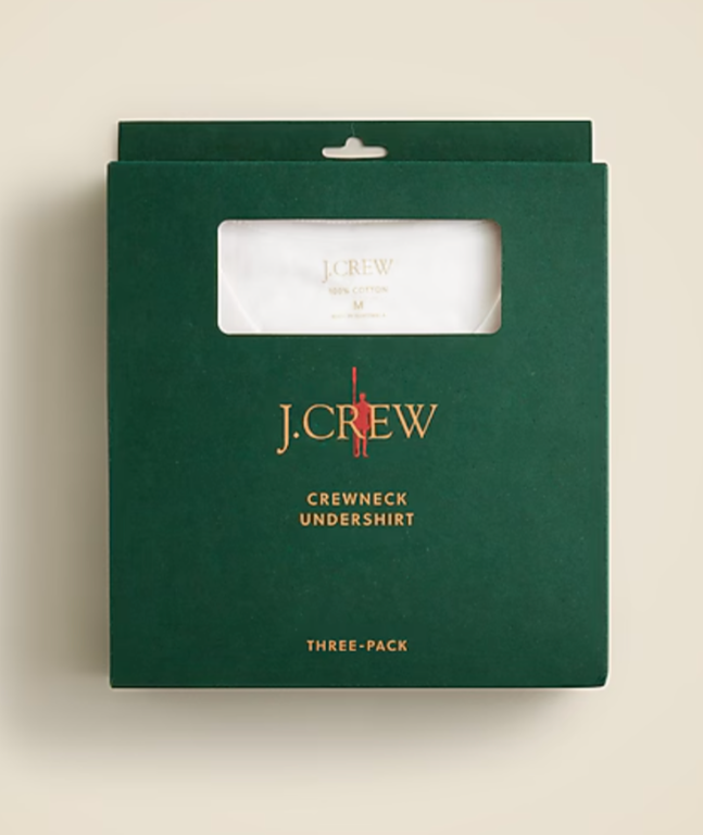 J.CREW 3 pack crewneck tees
