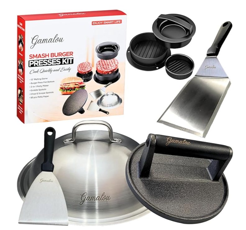 GAMALOU Smash Burger Set