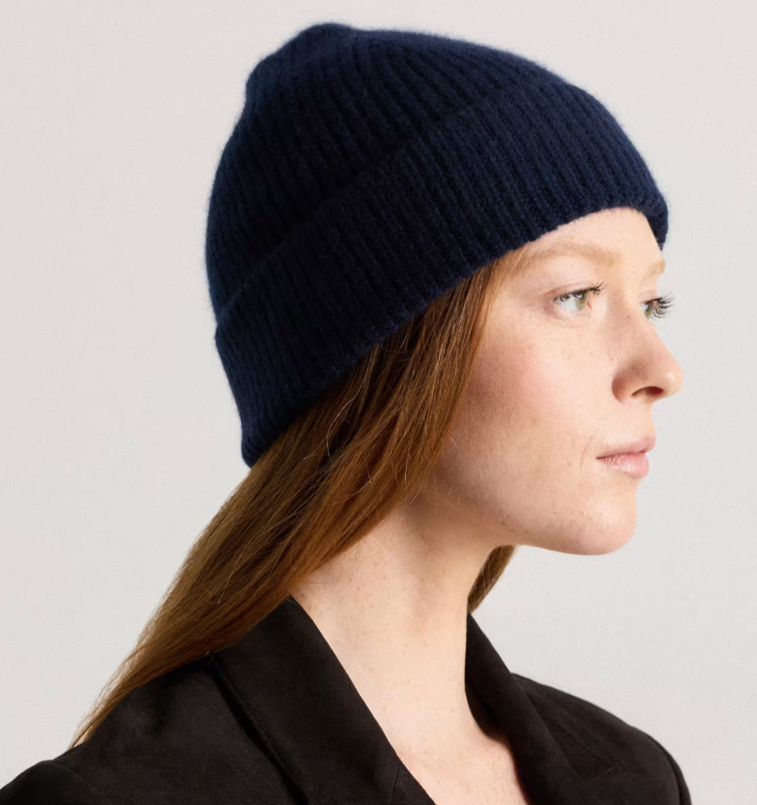 QUINCE unisex cashmere beanie