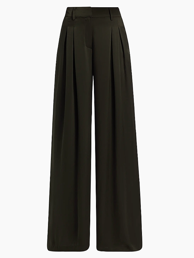 Ramy Brook Oscar pleated wide leg pant