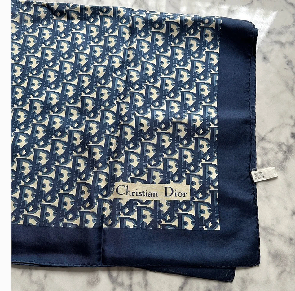 Dior Oblique silk scarf
