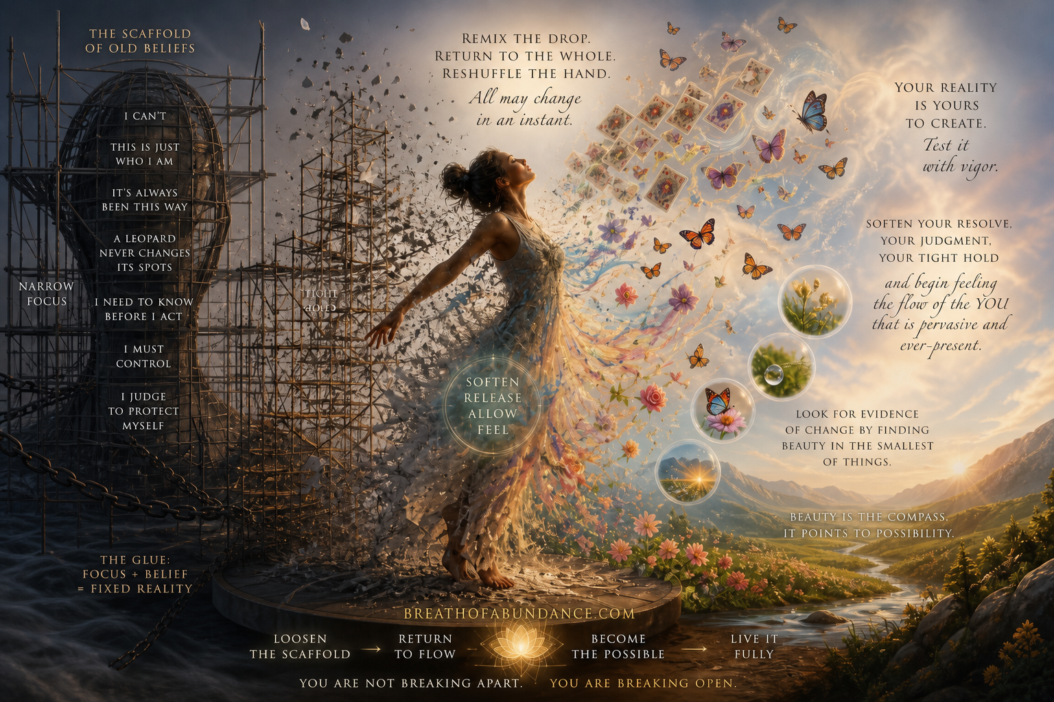 Loosening Your Grip…Allowing your Reality to Reform
