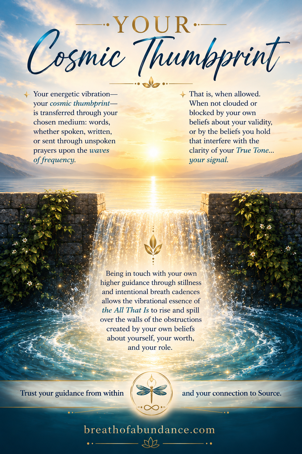 Your Vibrational Thumbprint