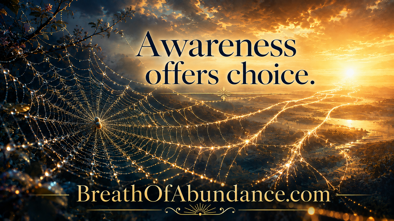 Awareness offers Choice