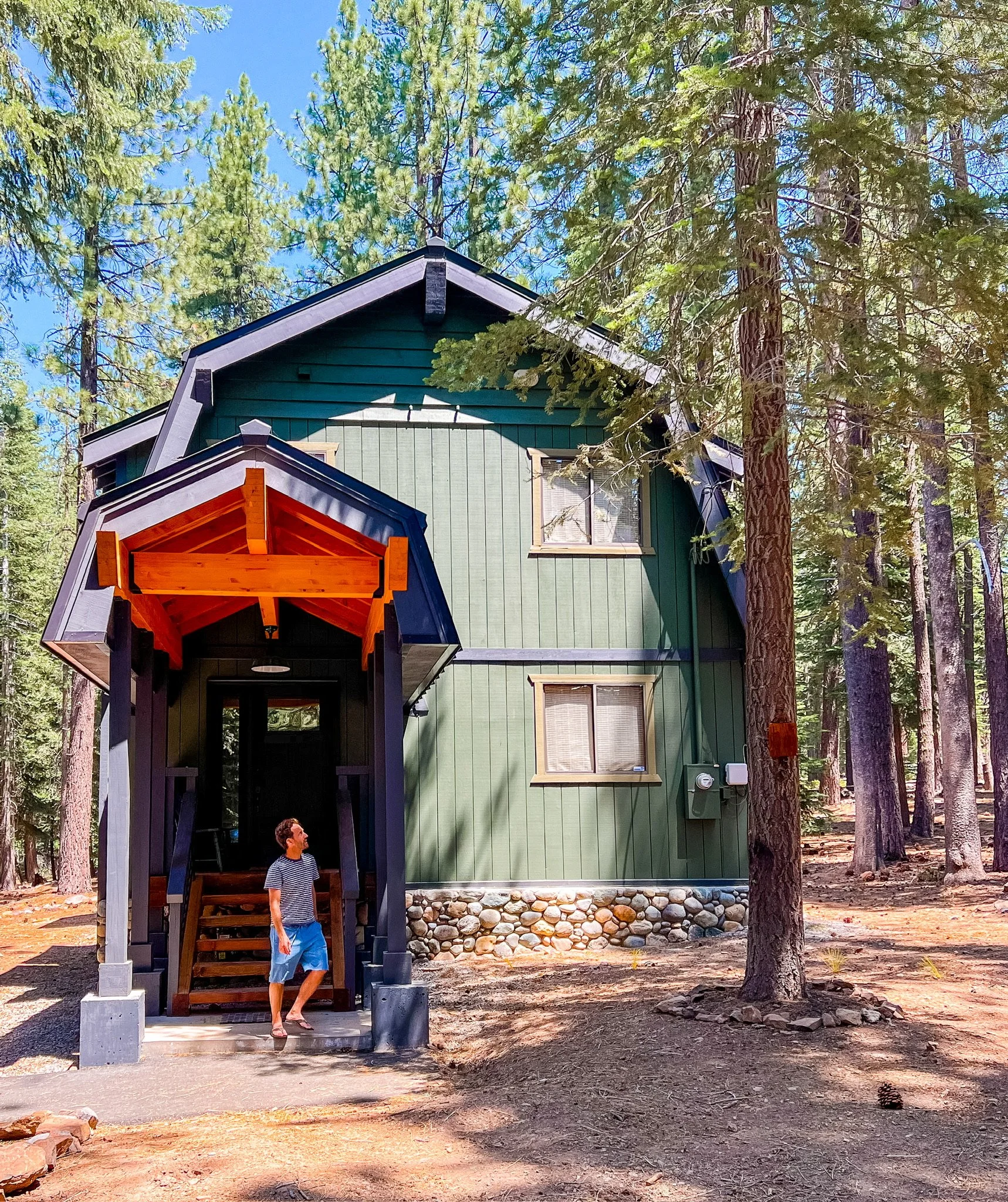Cabin in Summer, Tahoe Donner, Truckee California