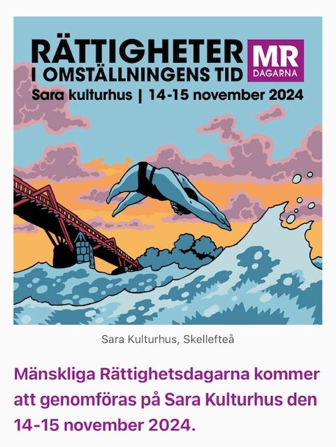 Mänskliga Rättighetsdagarna november 2024