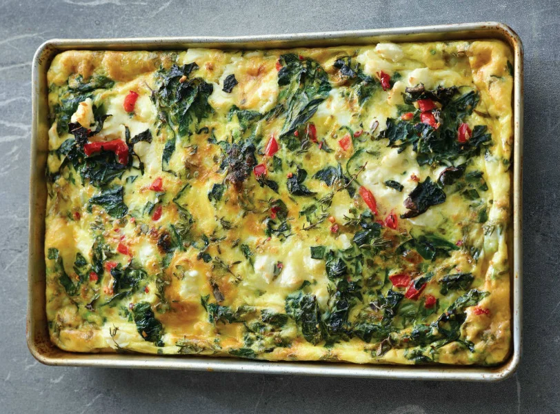 Triple Greens Frittata