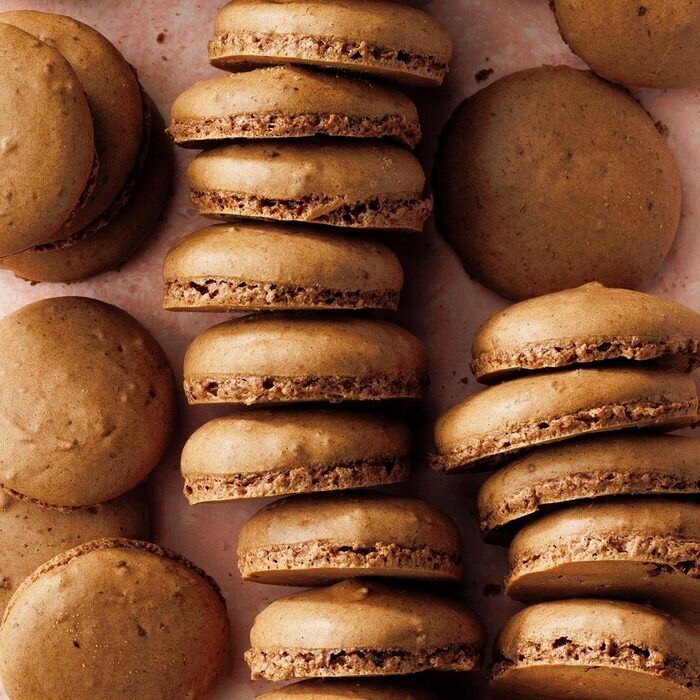 These Spiced Almond Macaroon Buttons go back to the delightfully sinful French roots, but are modified so they use just a bit of turbinado sugar instead of a heap of the refined white variety. ⁠I think of this as macaroon reductionism: everything exc