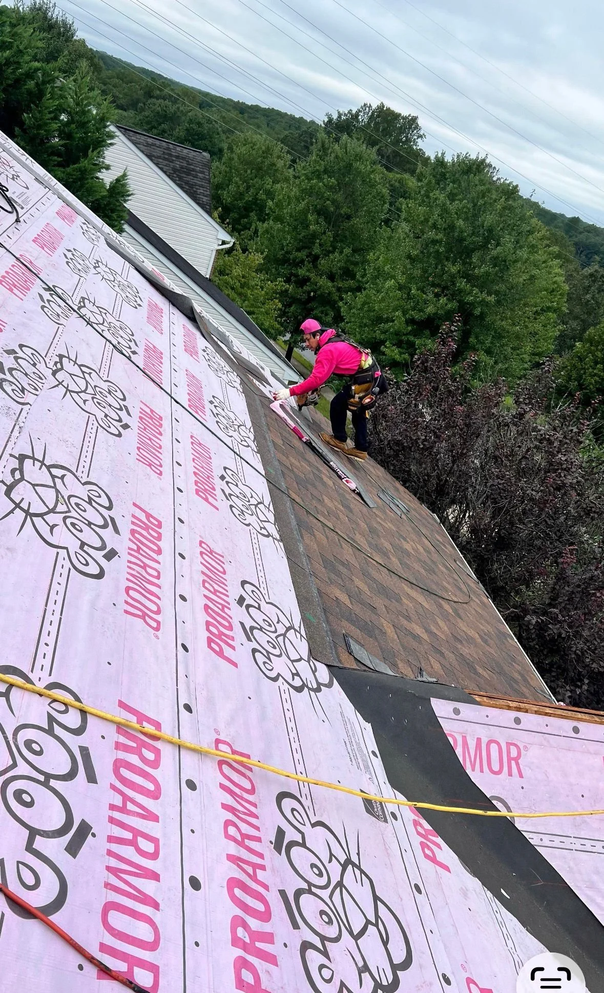 How Pink Roofing Helped a Maryland Homeowner Get Approved by Allstate