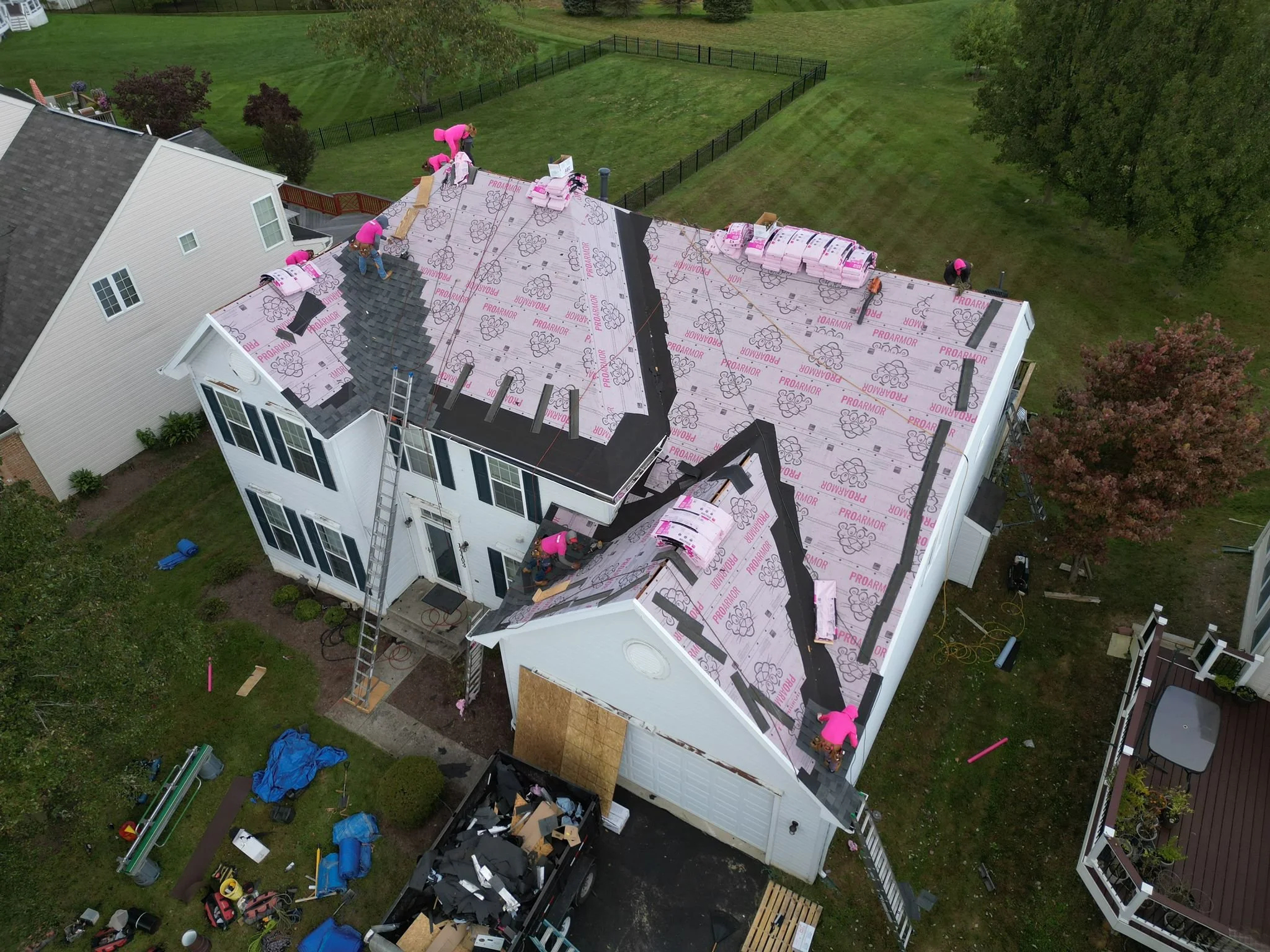 Full roof replacement in Maryland