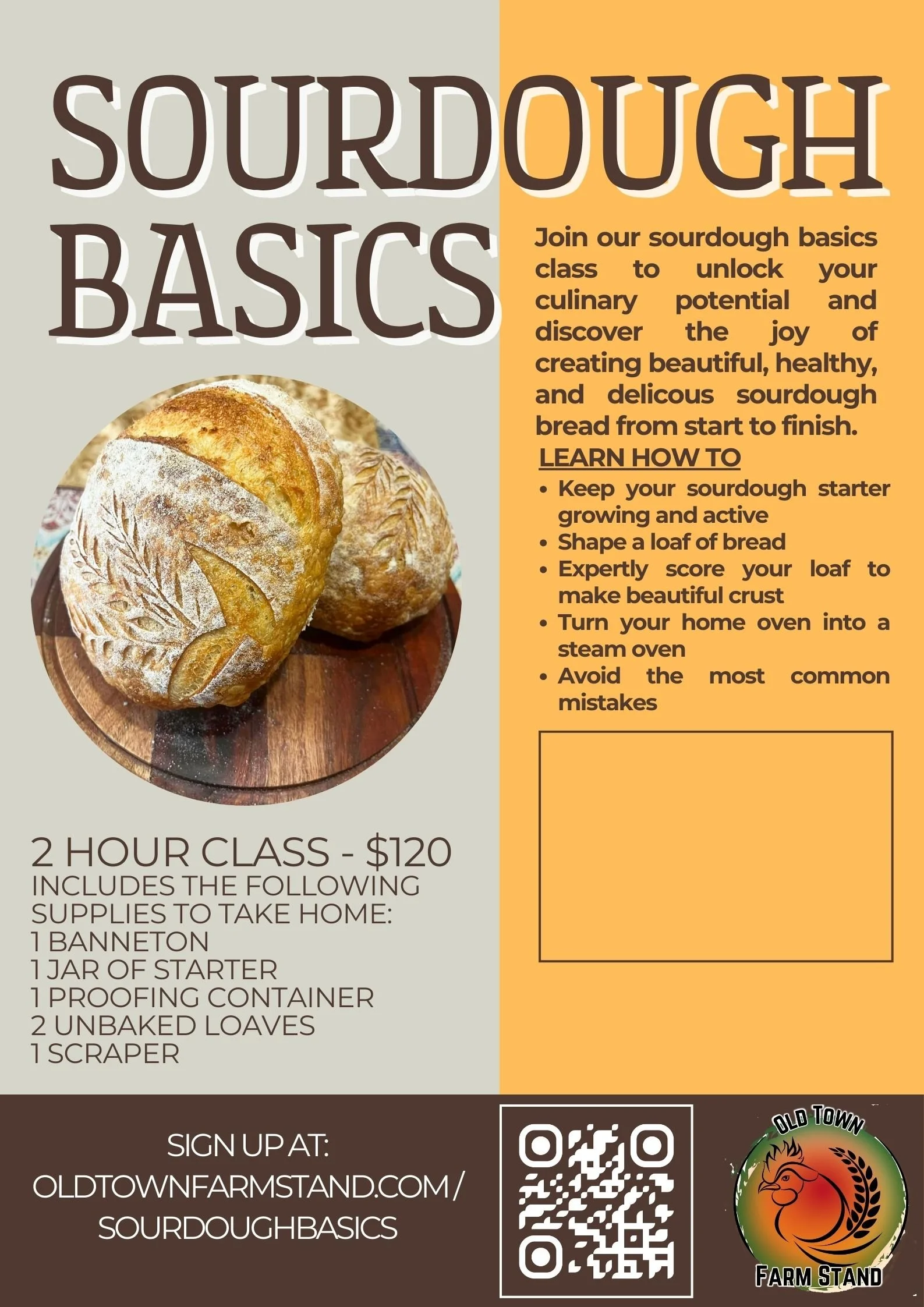 Sourdough Basics Class Jan 12