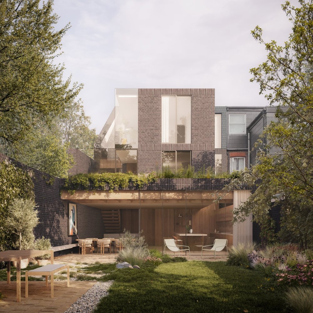 Leader's Gardens new build in conservation setting, Putney — JHA Studio