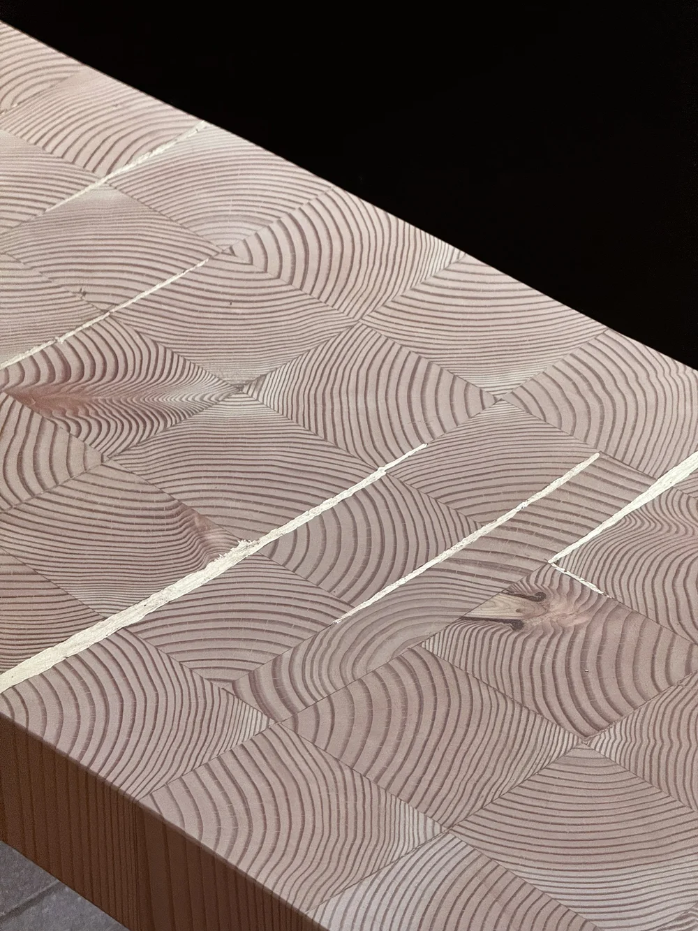 Endgrain Bench — object designed by JHA Studio