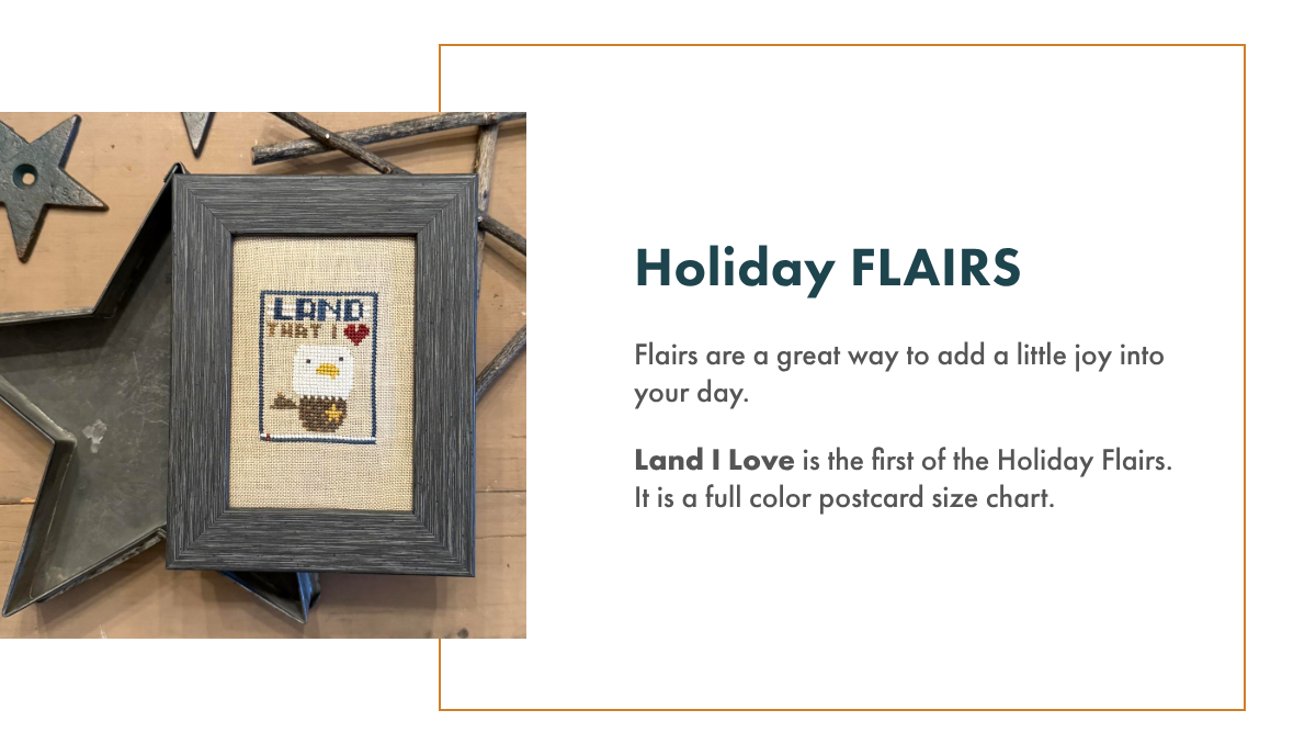 Holiday Flair: Land That I Love