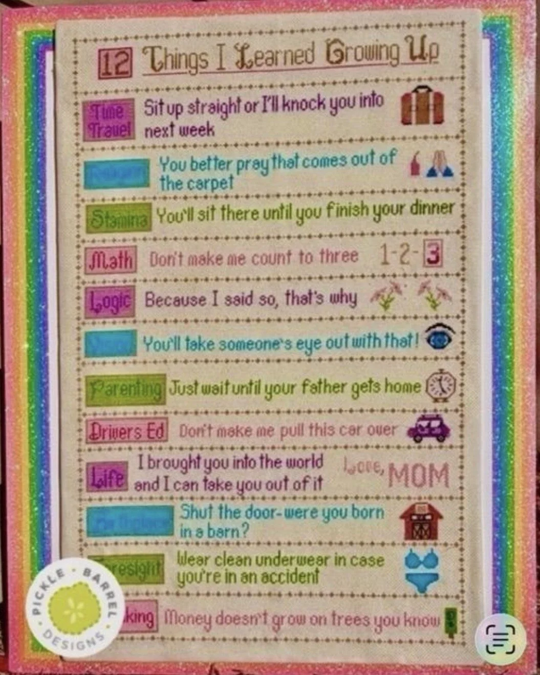 Things I Learned Growing Up