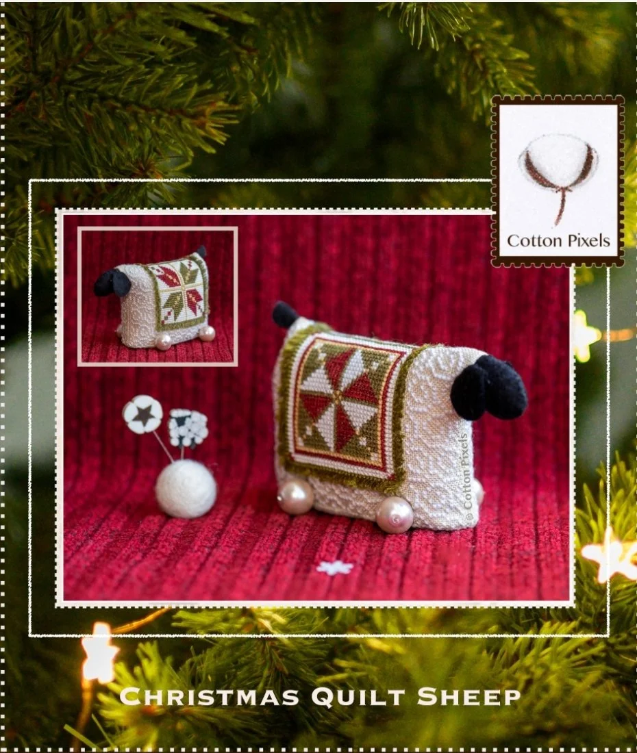 Christmas Quilt Sheep