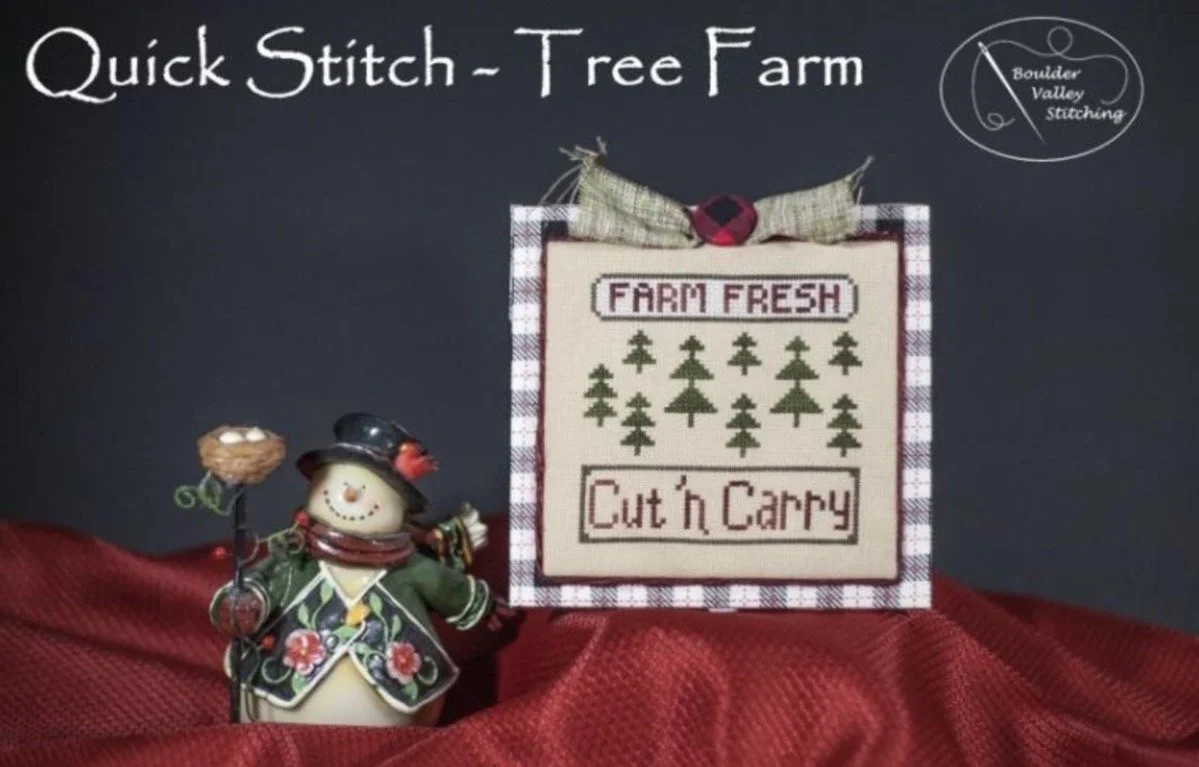 Quick Stitch: Tree Farm