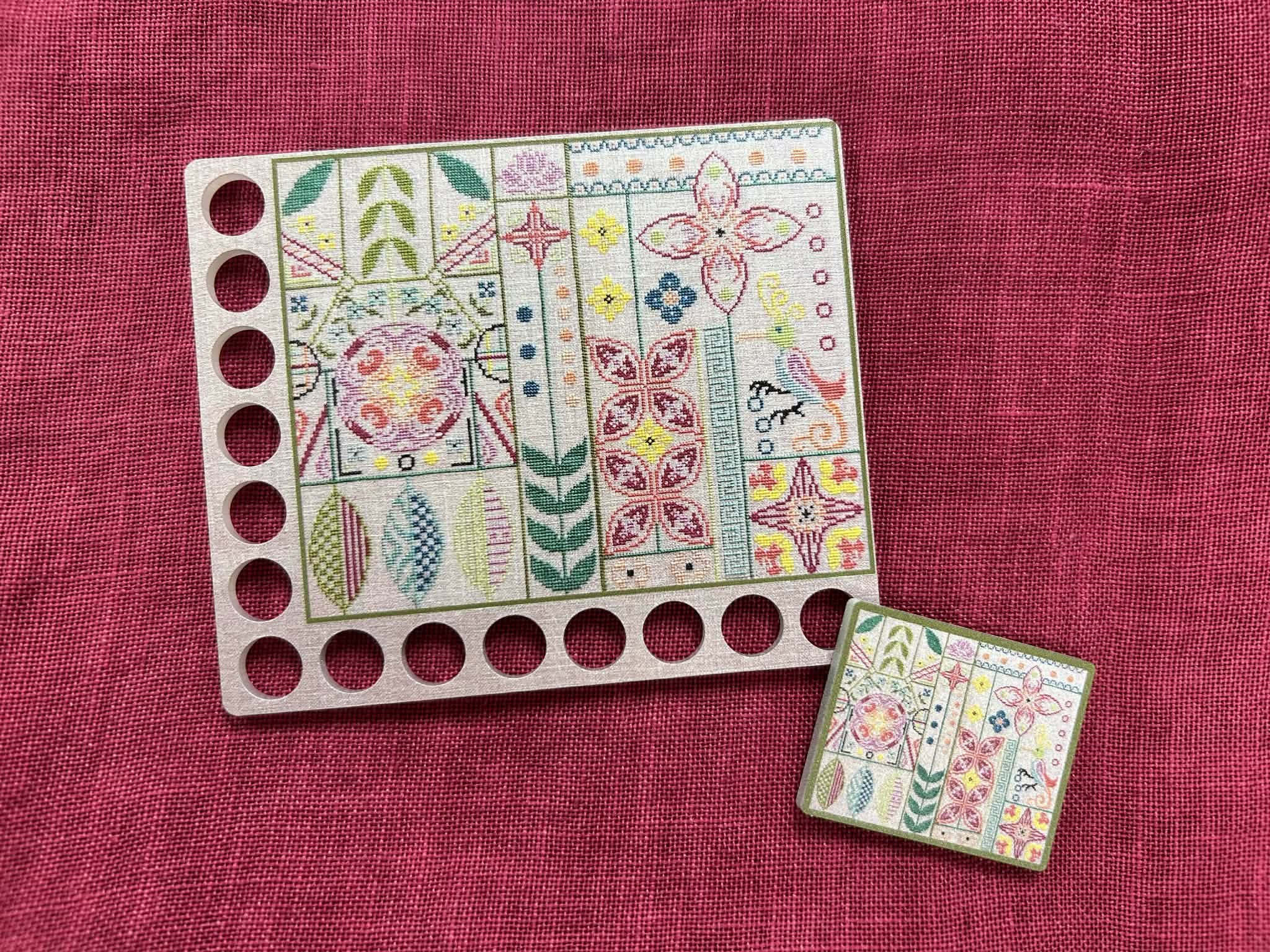 Funky Bird Thread Keep & Needle Minder