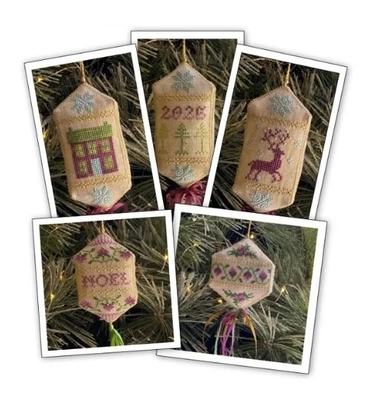 Sampler Ornaments