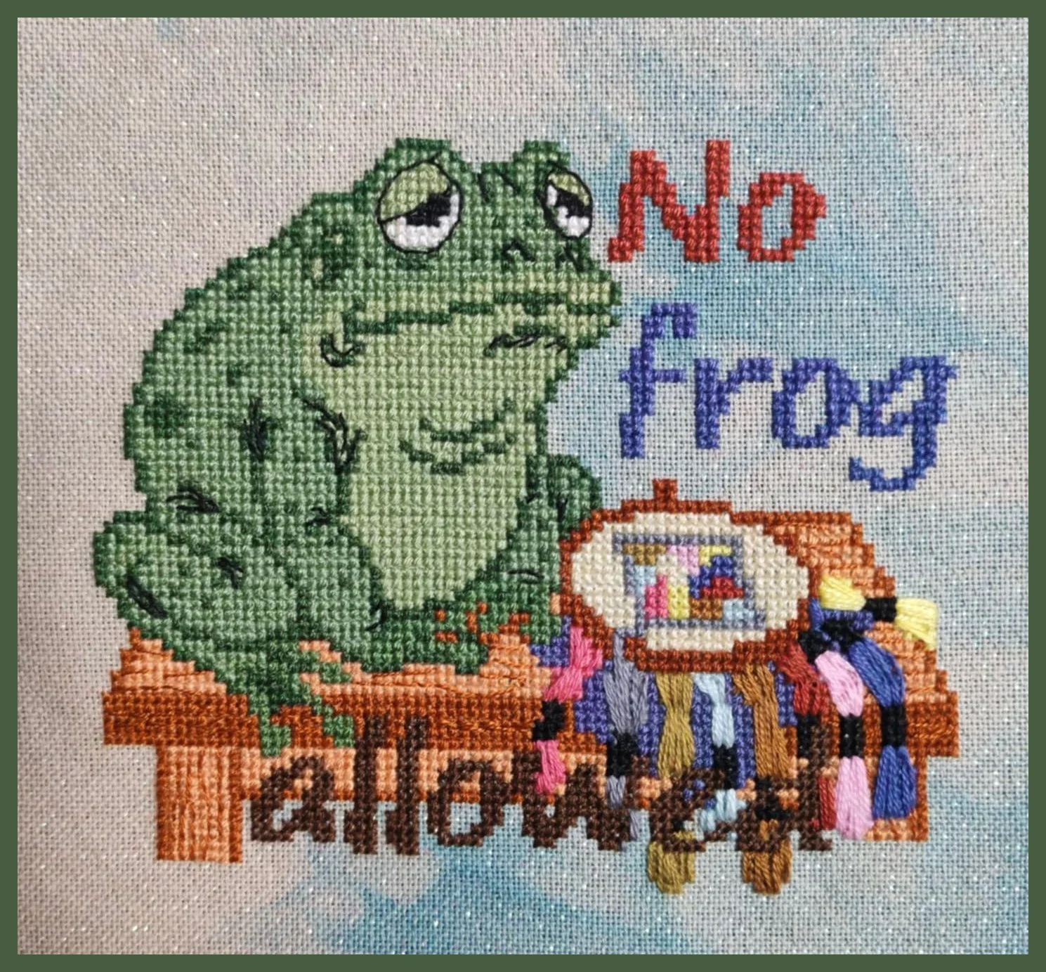 No Frogs Allowed