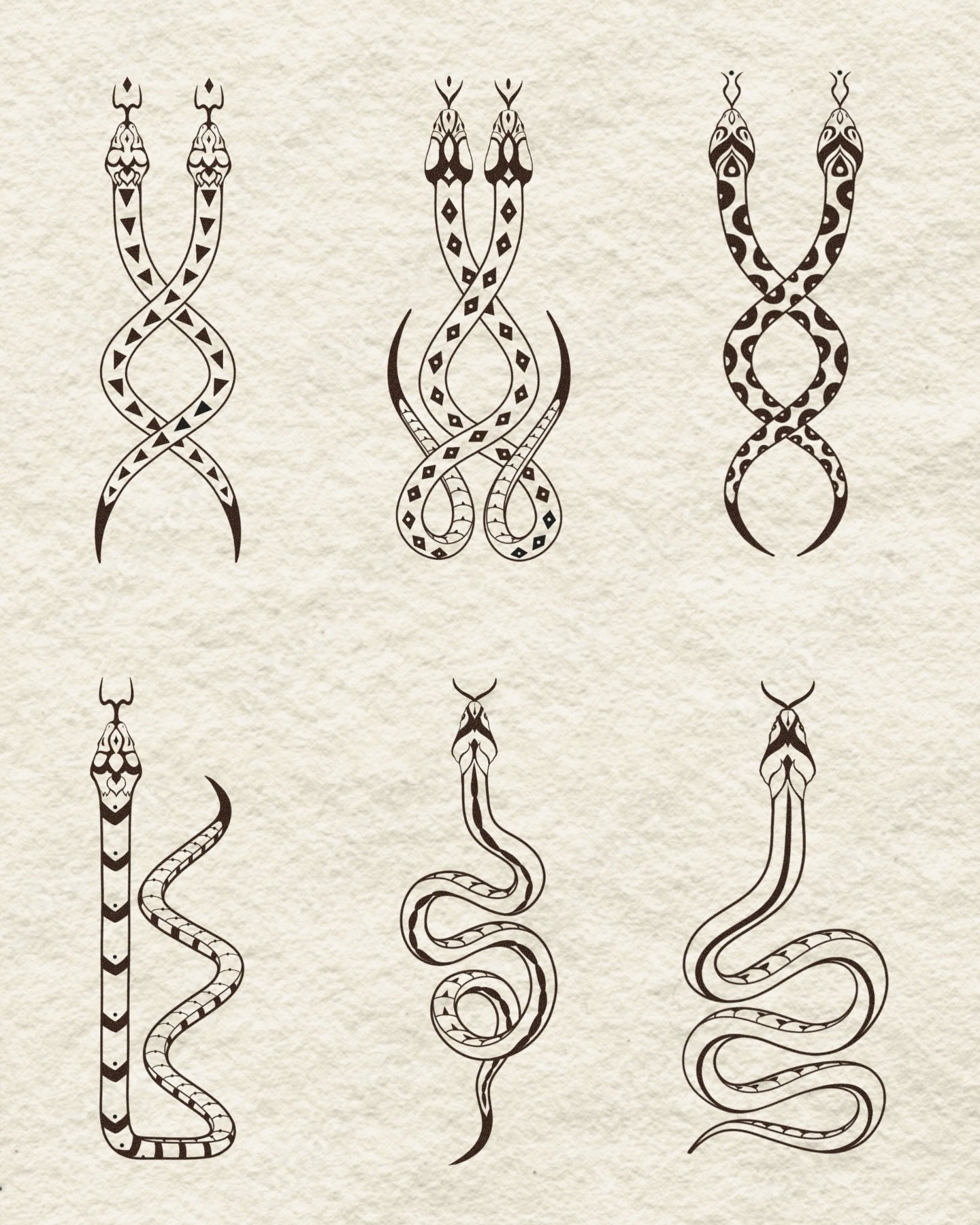 ✨New Tattoo Flashes Available by our apprentice @ellieic._ ✨

Snake designs starting at 4 inches long, minimum &pound;60.
Diamond patterns starting at 2 inches, minimum &pound;40.

If you&rsquo;re interested in getting a tattoo from Ellie, please
DM 