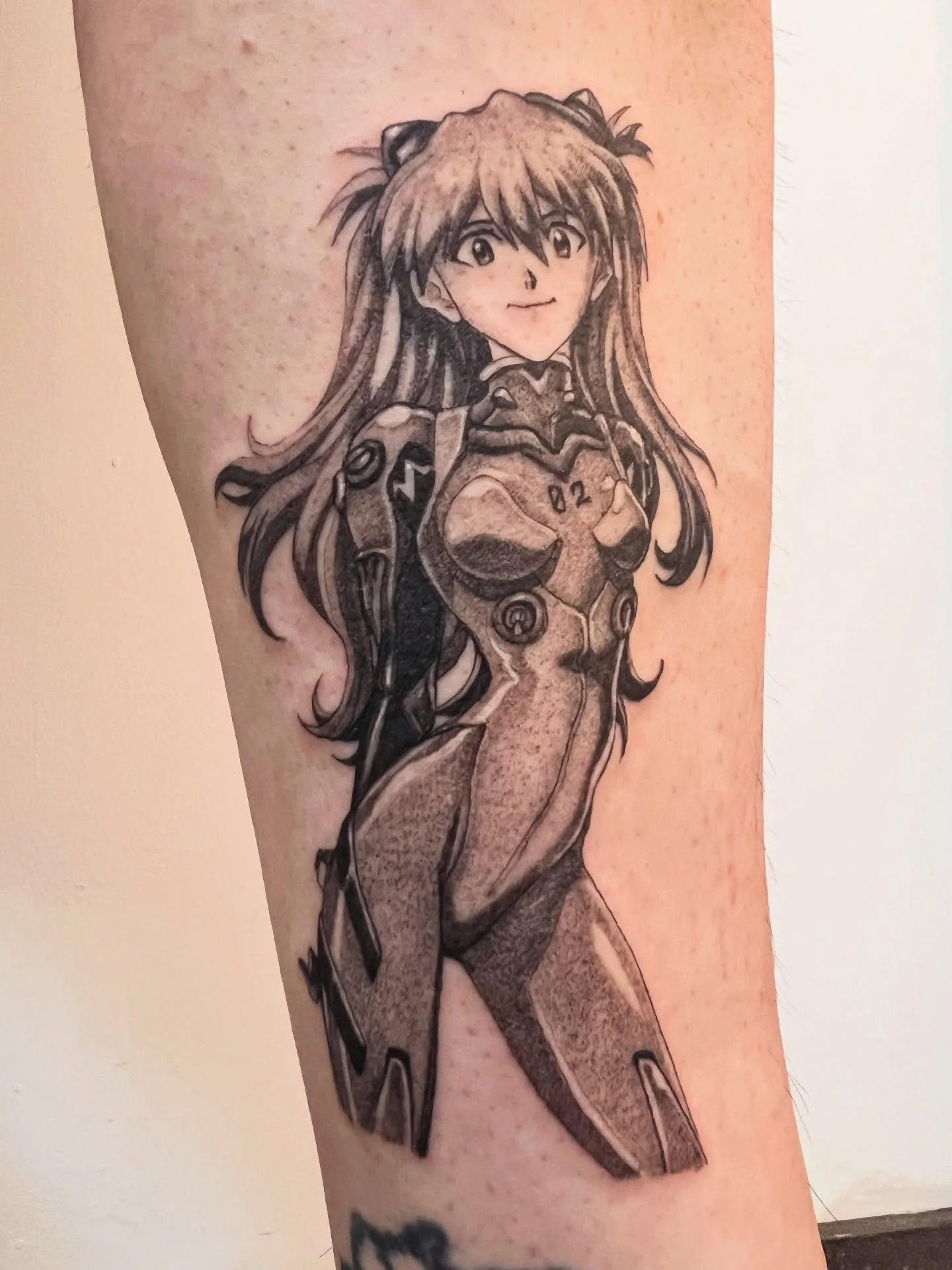 Our manga sale is back, look at this incredible piece from last time by @fernandonunestattooist and if you&rsquo;re interested check out all our flash sheets done by our talented artists,

#tattoo #animetattoo #mangatattoo #blackandgreytattoo #tattoo