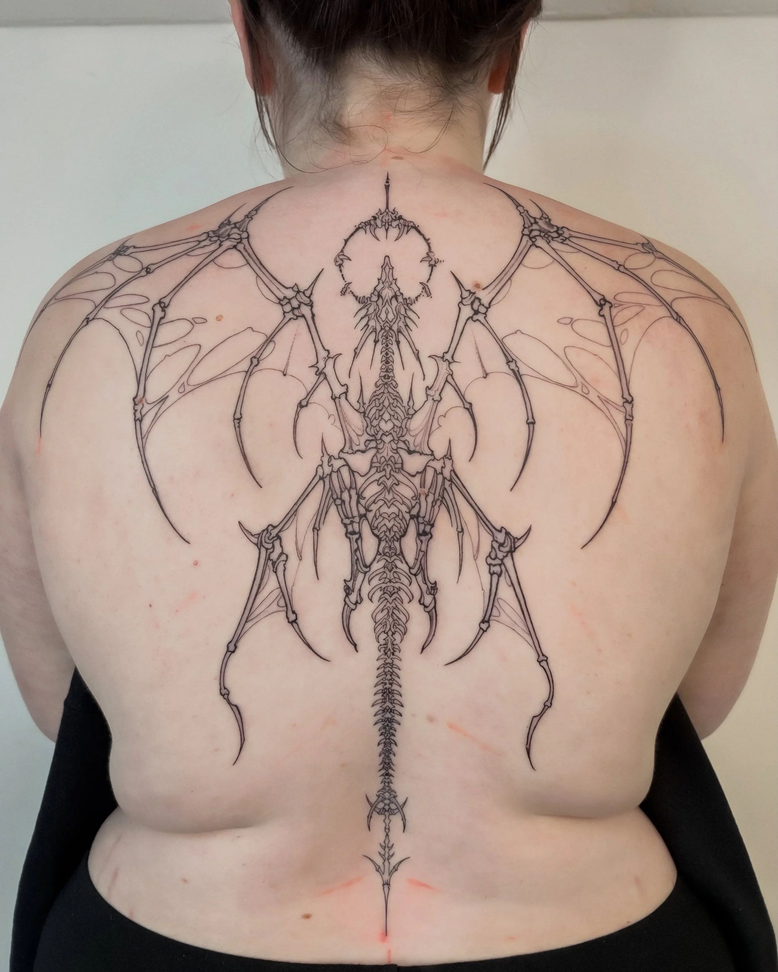 Bone dragon. 
Thanks Madz
@fernandonunestattooist