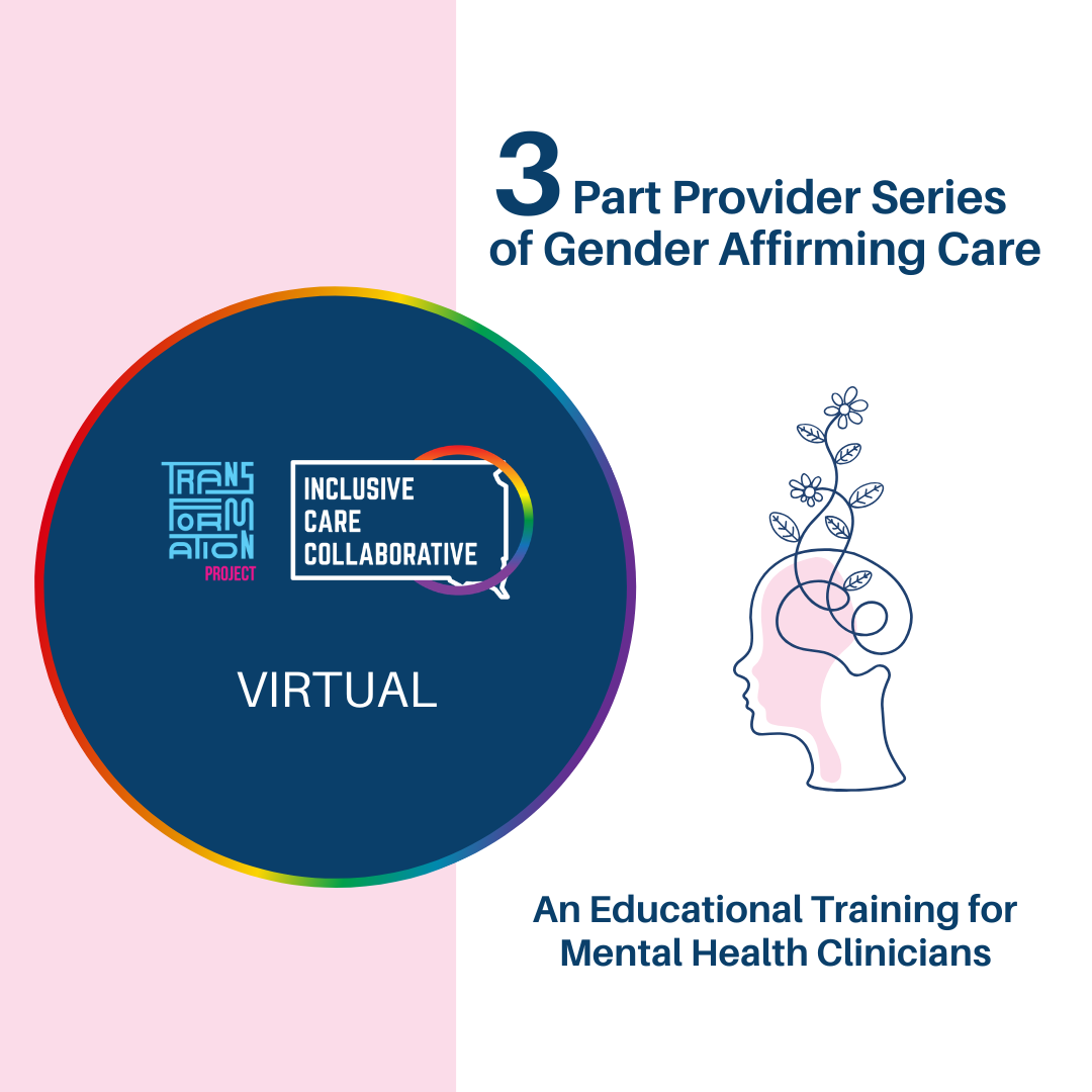 LGBTQ Affirming Provider Training - Virtual