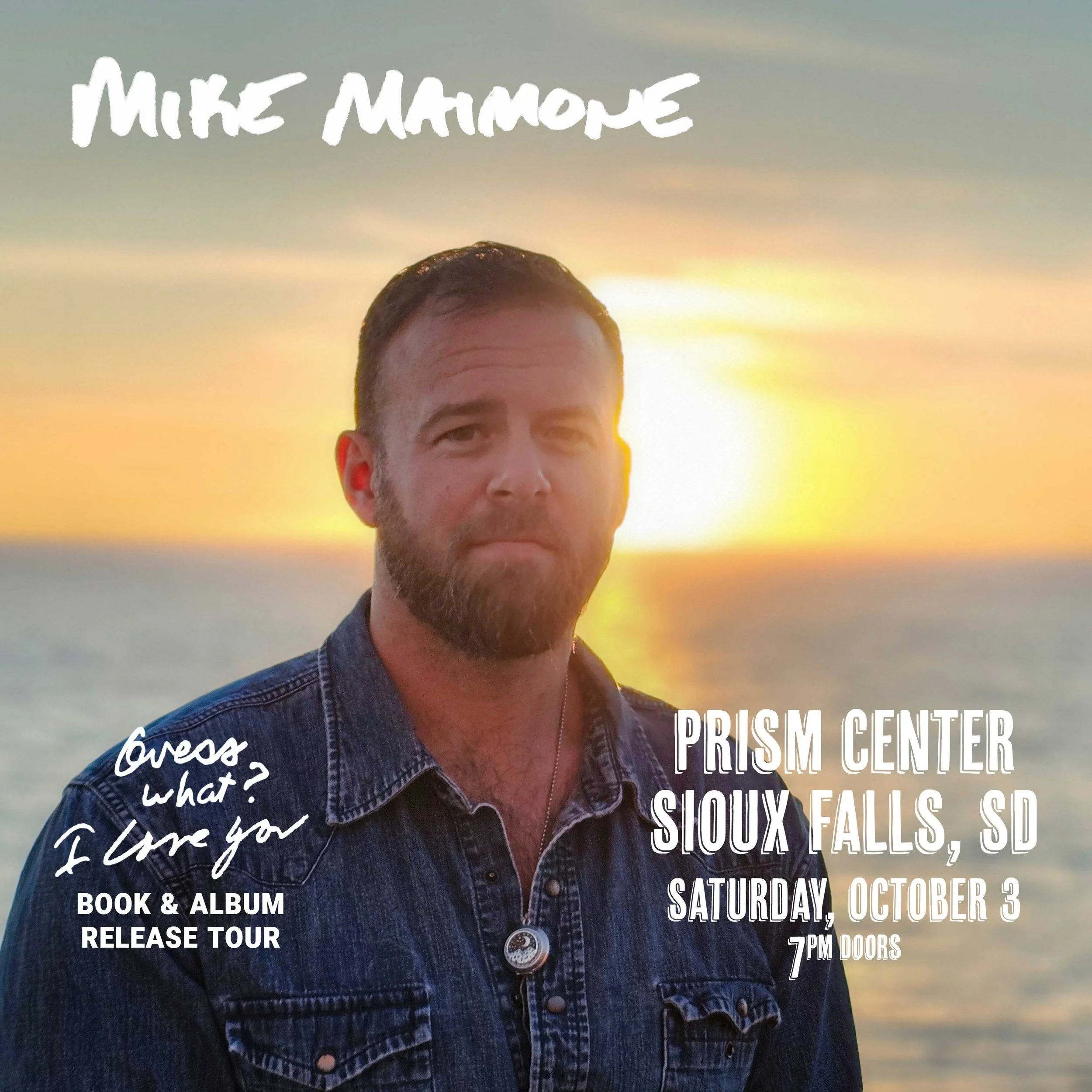 Mike Maimone: Guess What? I Love You Album & Book Release Tour
