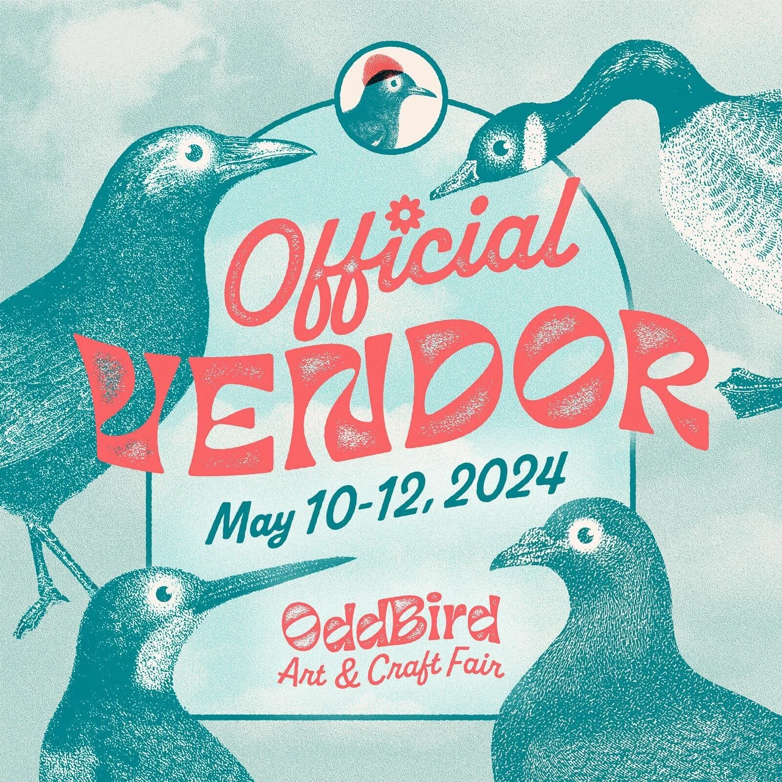 *saves Google page of bird puns to get ready*

Mi will b vendor 4 da 1st @oddbirdfair!! 😎