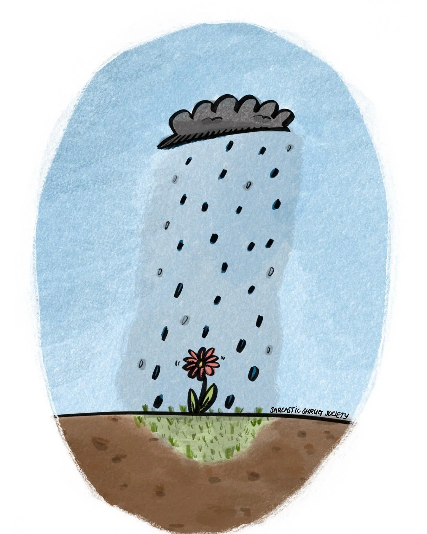 print available at @oddbirdfair second weekend :-)
.
.
.
#sarcasticshrugsociety #illustration #edmontonartist #yegartist #artist #digitalart