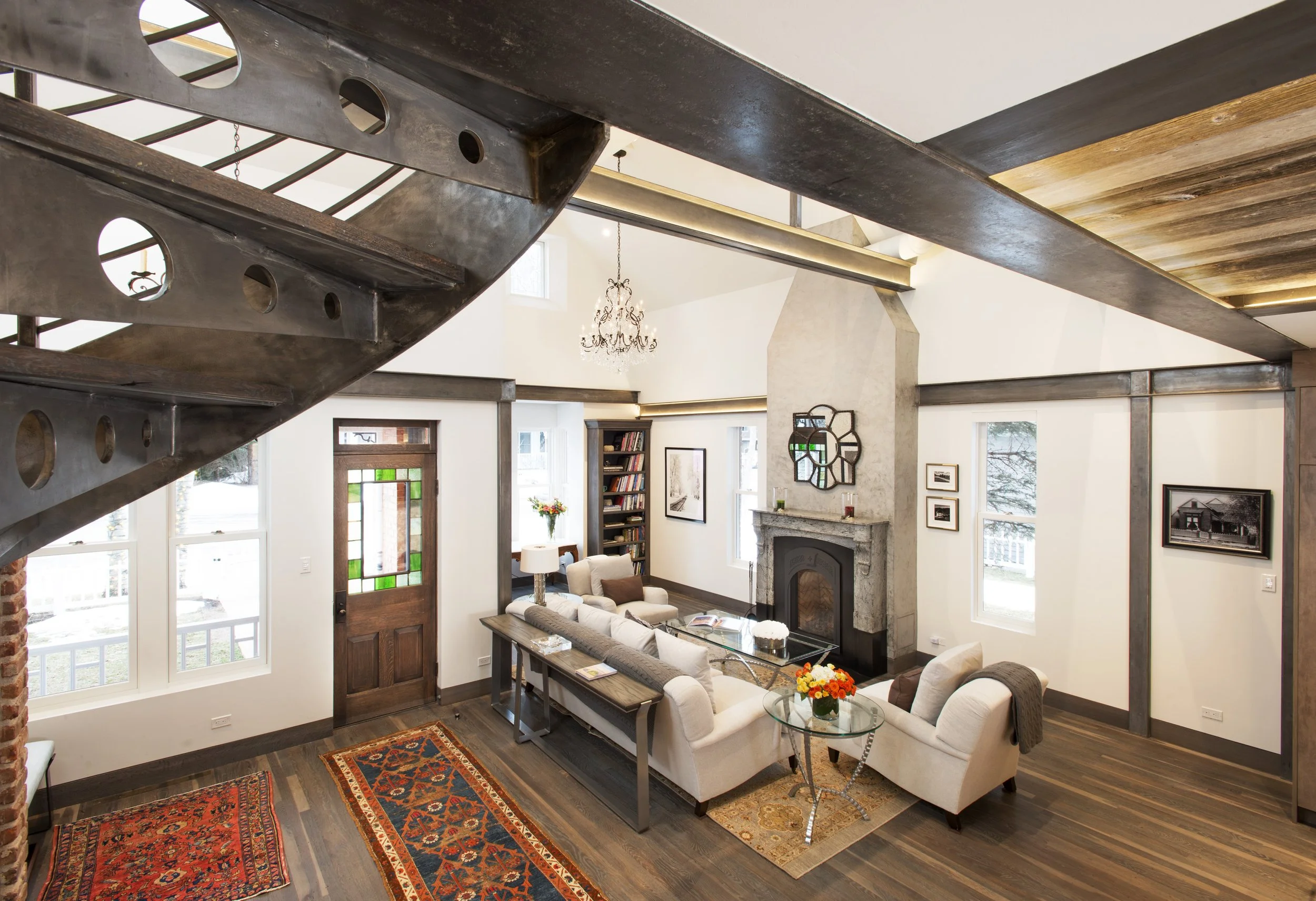 Historic Brick House Living Room