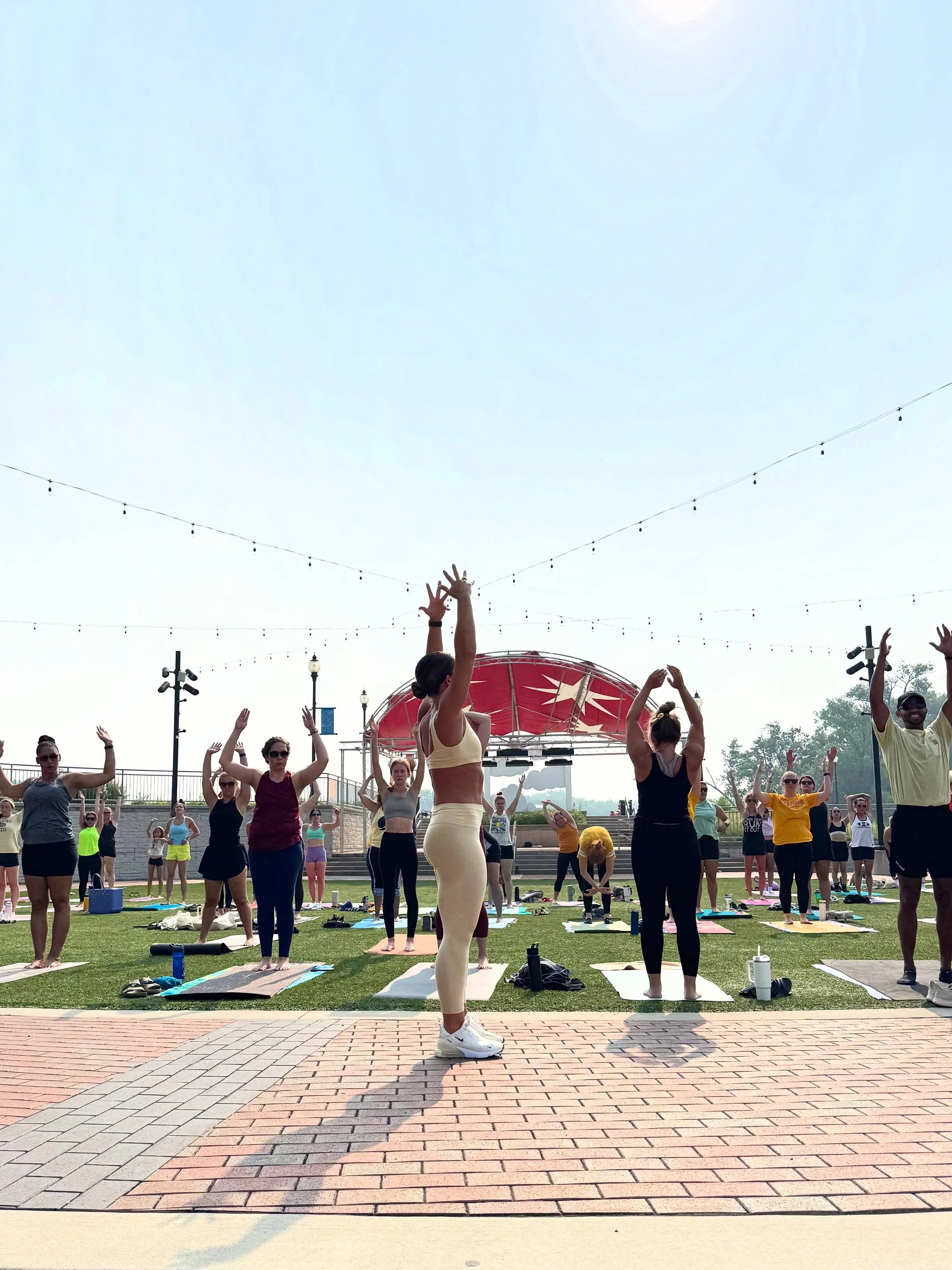 consider this your reminder: your favorite saturday morning of summer is almost here. ☀️

🌼 Pilates on the Plaza
🗓 Saturday, June 13
⏰ 9:00 AM

move with us in downtown cedar falls, then stay a little longer and pick up something beautiful from Flo