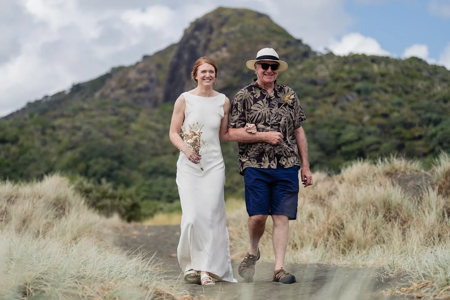 Back in February, Adam and Sophie got married on Piha Beach.
 Just over the sand dunes right in front of the waves, Sophie&rsquo;s dad Roger, proudly gave her away in front of their closest friends and family. The ceremony was beautiful, as was the w