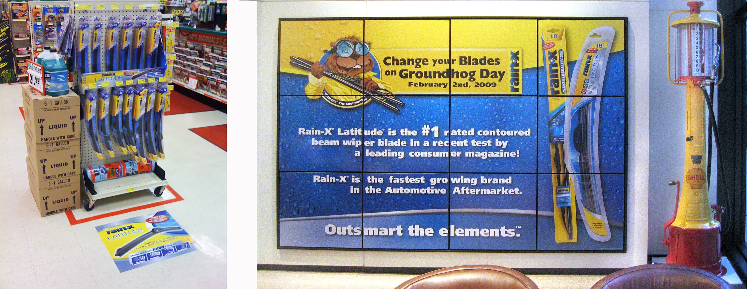 Retail and corporate office display