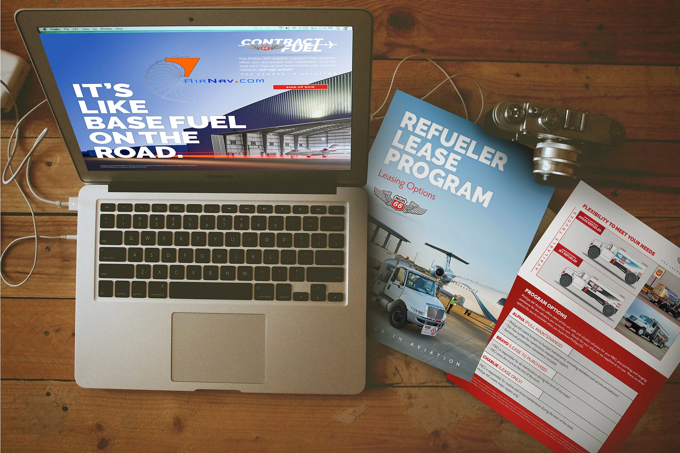 landing page and one sheeter