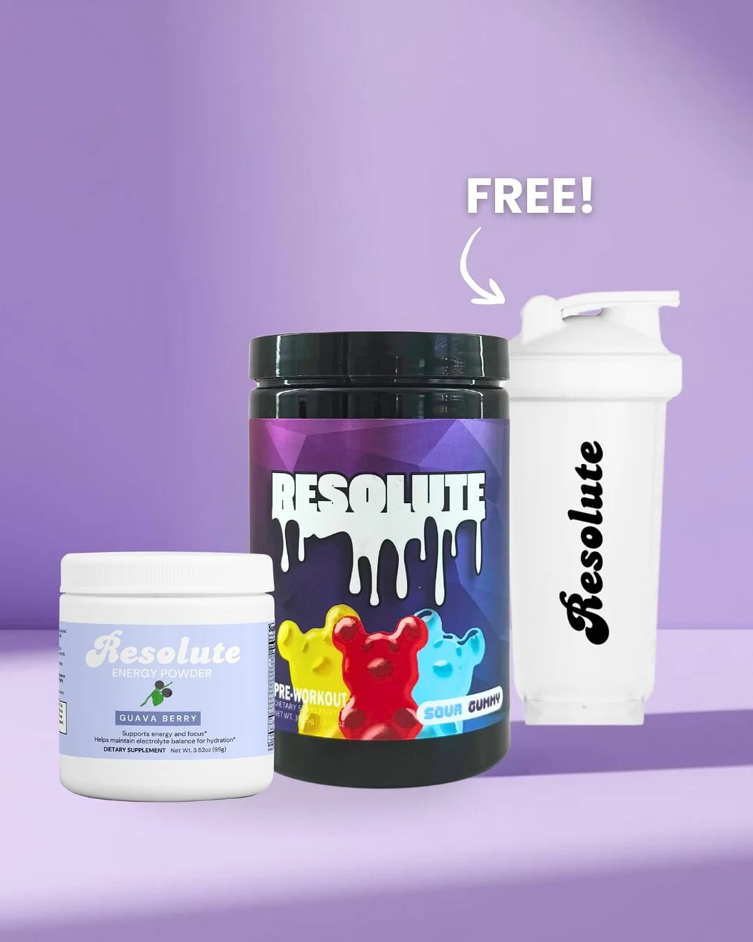 Meet your new daily duo ⚡️

The Energy Essentials Bundle pairs our Pre-Workout + Energy Powder for all-day focus, clean energy, and better workouts, plus a FREE shaker bottle.

3 flavor combos. Endless energy. 🔥

Shop now, link in bio! 

#resolute #