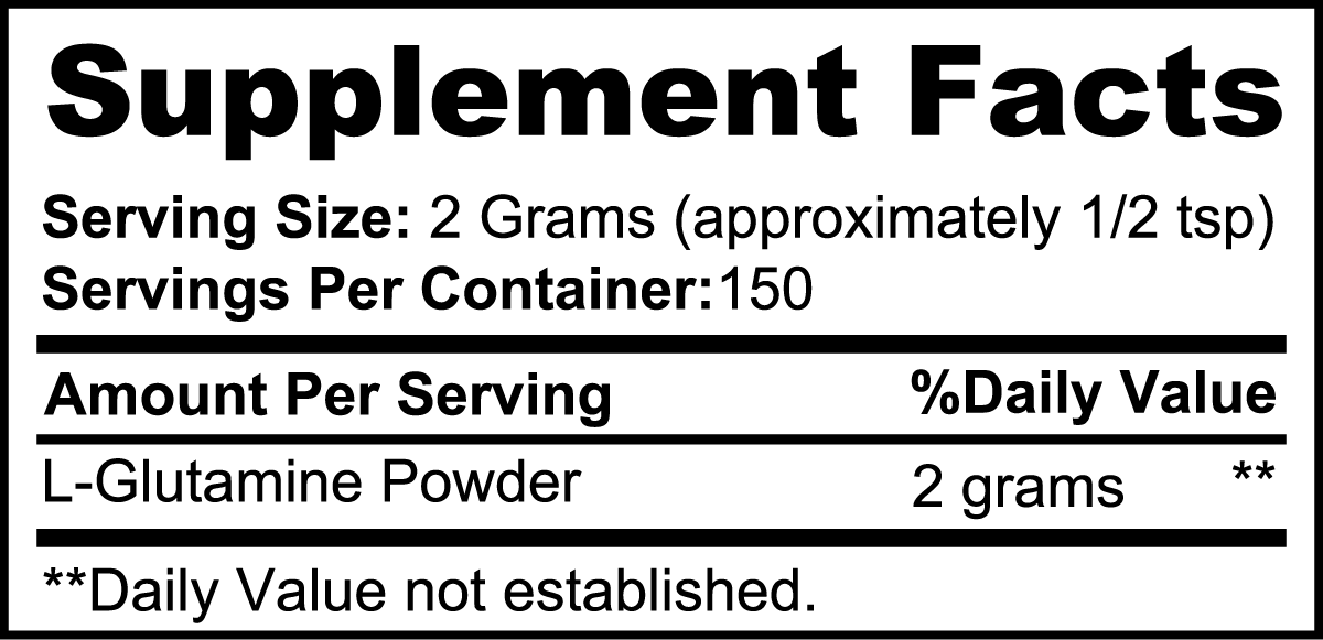 L-Glutamine Fact Sheet.png