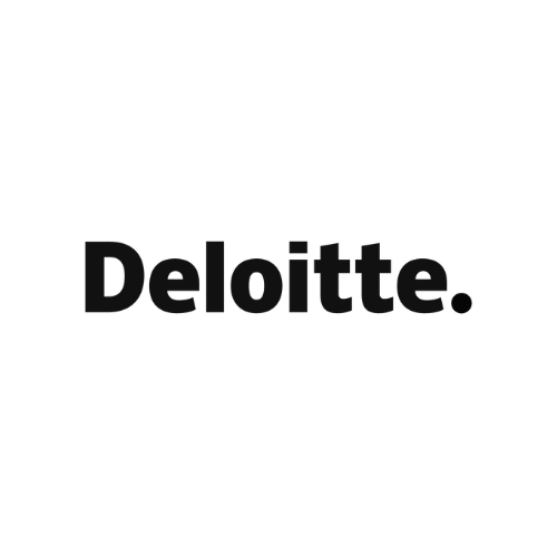 Deloitte logo black
