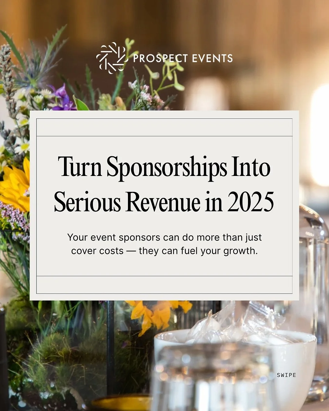 Sponsorships aren&rsquo;t just logos on signage &mdash; they&rsquo;re one of the most powerful ways to drive revenue, reach new audiences, and elevate your events💼✨

Liked this post?⬇️

Head over to our website to read our blog post:

 &ldquo;5 crea