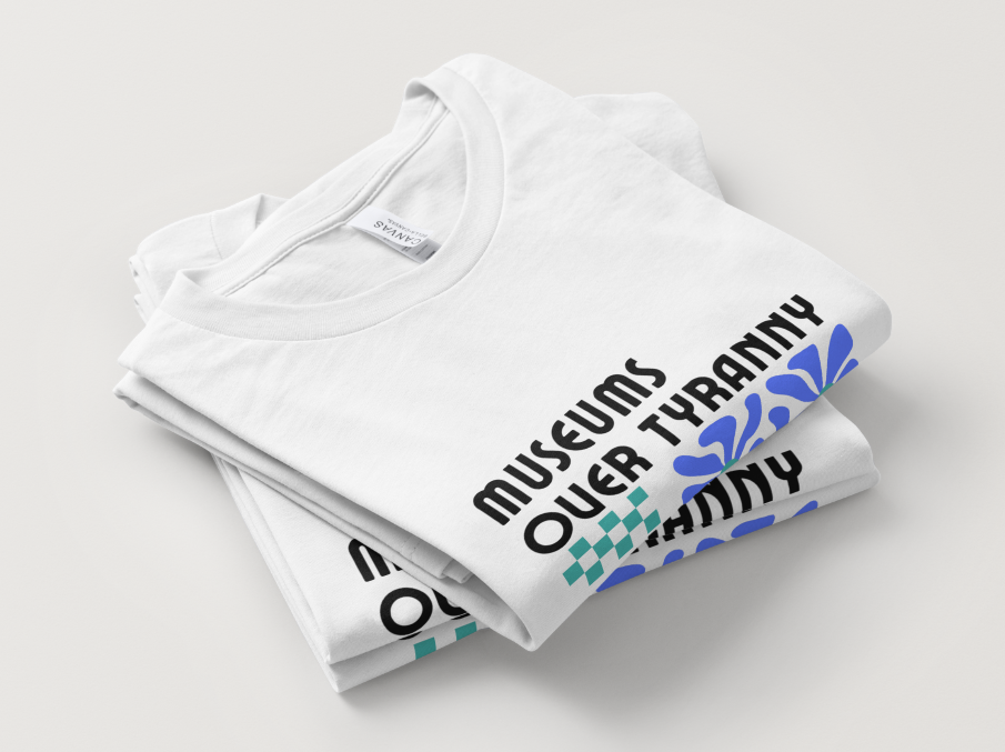 Museums Over Tyranny Floral Shirt