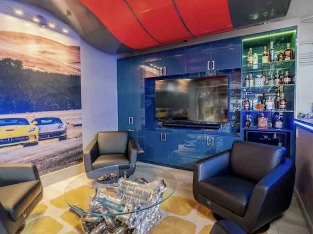 Custom commercial cabinetry with built-in storage, drawers, and integrated work surfaces