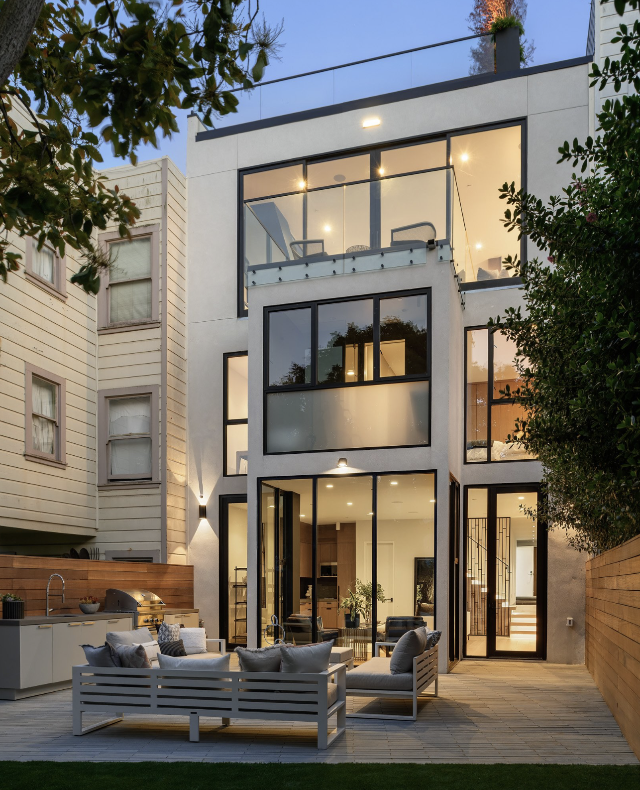 San Francisco whole-home remodel with outdoor patio and landscaping