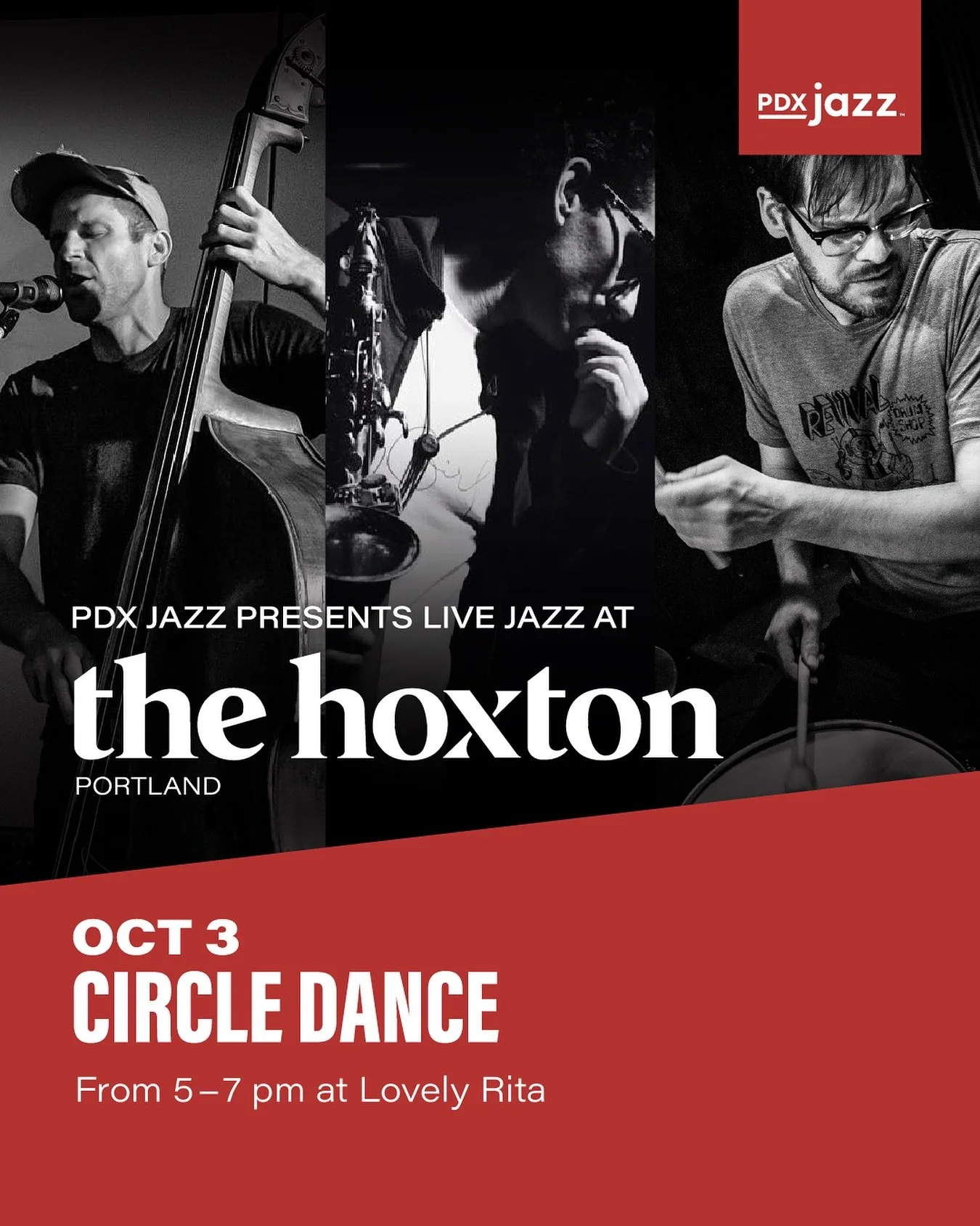 Fridays this fall, unwind with live jazz and crafted cocktails at Lovely Rita (@lovely_rita_pdx) inside The Hoxton, Portland (@thehoxtonhotel). From October 3 through November 14, PDX Jazz brings an intimate lineup of performances to the heart of dow