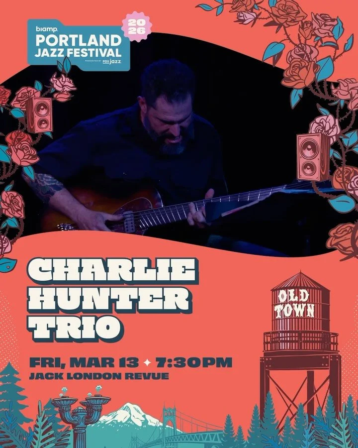 🎸 With a custom-built 7-string guitar in hand and grooves that blur the line between jazz, funk, and soul, Charlie Hunter (@charliehunterguitar) continues to redefine what&rsquo;s possible on the instrument. Known for playing bass lines, melodies, a