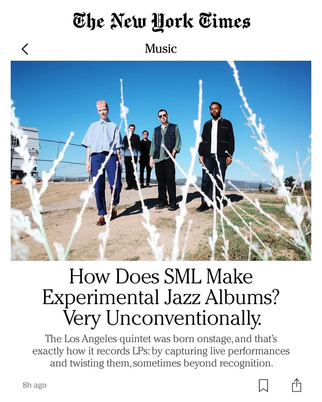 Big night ahead at the 2026 Biamp Portland Jazz Festival &mdash; Jeff Parker IVtet (@jeffparkersounds) + SML (@sml.band) take the stage at Revolution Hall (@revolutionhall) on Wednesday, March 11. 

SML has been making serious waves lately &mdash; th