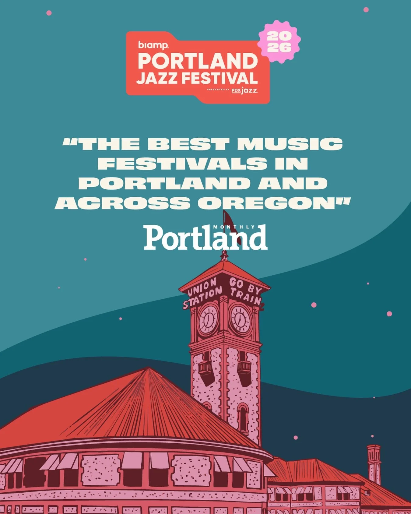 Jazz has deep roots in Portland, and we&rsquo;re proud to carry that tradition forward. Thank you to @portlandmonthly for including the Portland Jazz Festival among Oregon&rsquo;s standout festivals, and to the artists and audiences who keep this mus