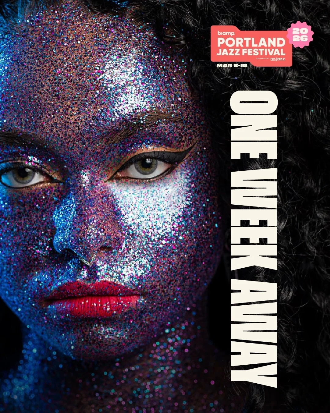 📆 ONE WEEK.

The 2026 Biamp Portland Jazz Festival, presented by PDX Jazz, takes over Portland March 5&ndash;14.

50+ shows. 30+ venues.
From late-night club sets to can&rsquo;t-miss headliners, it&rsquo;s ten days of legends + rising voices all acr