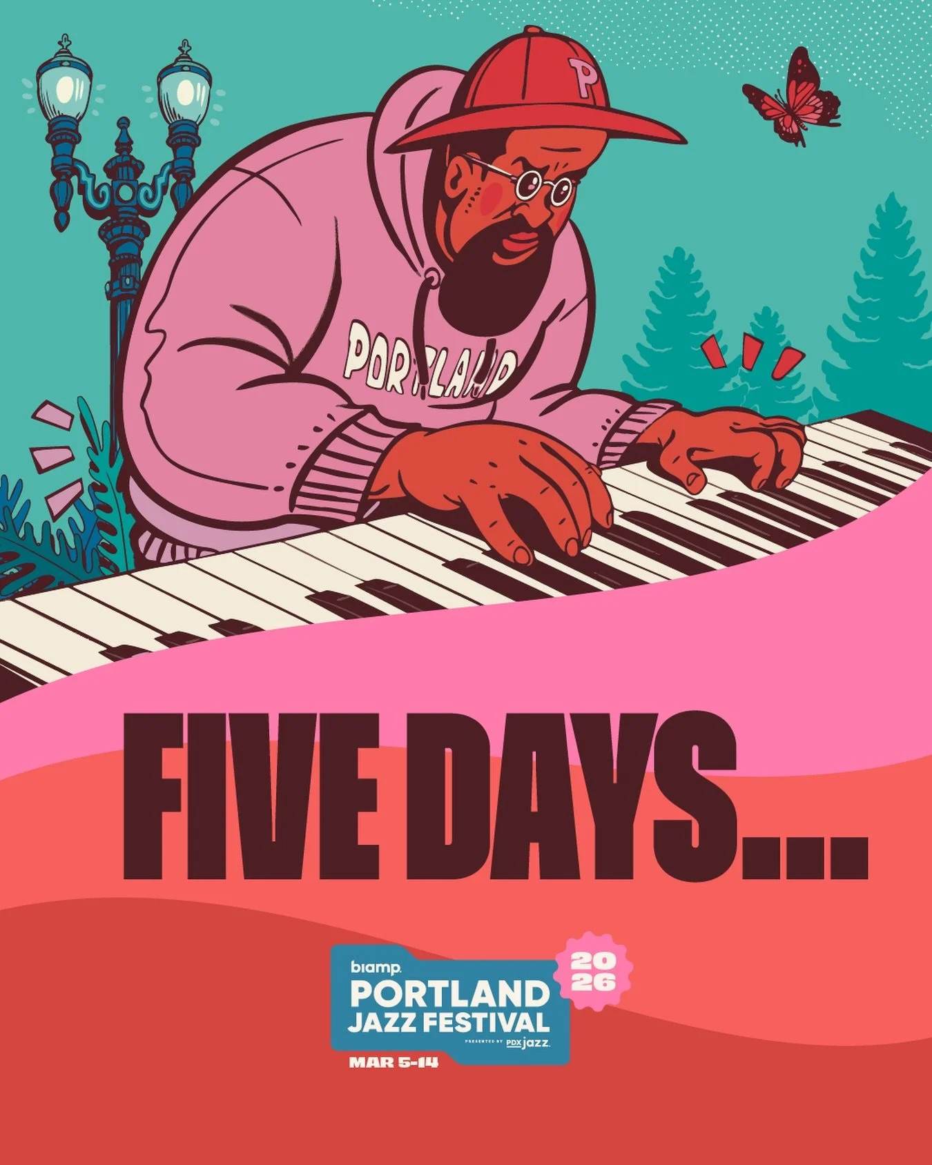 5 Days Away 🎷

The 2026 Biamp Portland Jazz Festival is almost here &mdash; 10 days, 50+ performances, 30+ venues, and more than 20 free shows woven throughout the city.

Now&rsquo;s the time to lock in your tickets and build your schedule. Some sho
